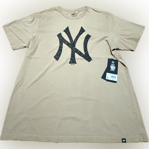 47 Other - ‘47 Brand Light Tan New York Yankees T-Shirt